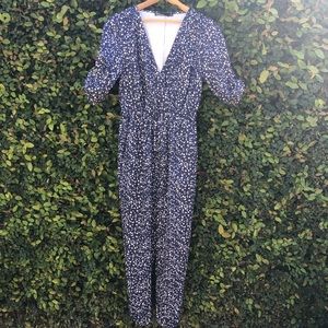 Dear Creatures Purple Spotted Jumpsuit w/ Pockets
